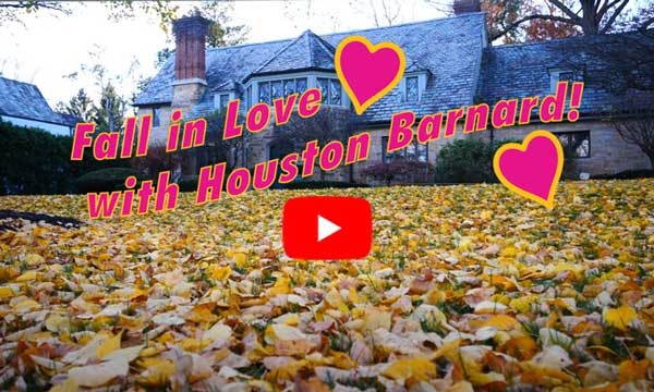 still image link to YouTube JBN video, "Fall in Love with Houston Barnard"